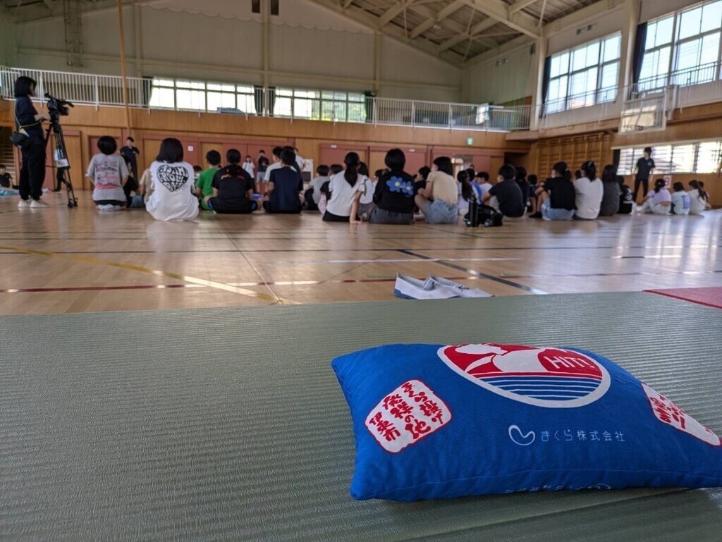 枕投げ大会(第5回ふるさと教室)